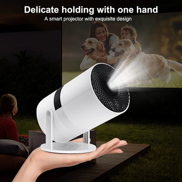 4K Dual WiFi HD Projector Portable Home 720p